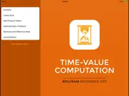 wolfram time-value computation reference app ipad images 1