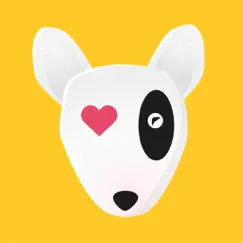 bull terrier emoji keyboard logo, reviews