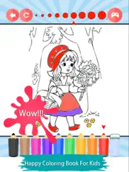little red riding hood procreate coloring book ipad images 2