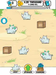 rhino evolution - clicker game ipad images 1