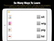 cvc words reader - learn to read 3 letter words ipad images 3