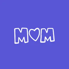 mom stickers for imessage logo, reviews