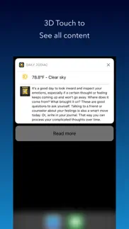 daily zodiac horoscope and weather notifications iphone images 2
