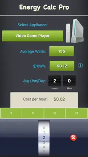 energy calc pro - appliance energy cost calculator iphone images 4