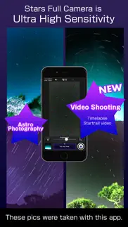 stars full camera - timelapse iphone capturas de pantalla 1
