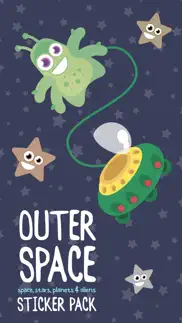 outer space sticker pack iphone images 1