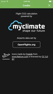 flight co2 calculator - protect the climate iPhone Captures Décran 3
