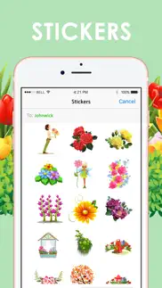 flowers blossom stickers themes by chatstick iphone images 1