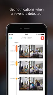withings home security camera iPhone Captures Décran 3