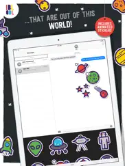 ibbleobble space stickers for imessage ipad images 2