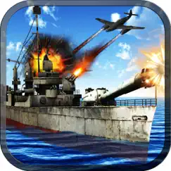 navy warship gunner fleet - ww2 war ship simulator logo, reviews