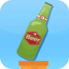 jumping beer bottle flip logo, reviews