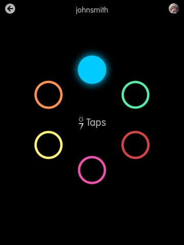 circles memory game ipad capturas de pantalla 1