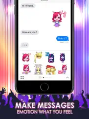 pony girls emoticons stickers for imessage ipad images 2