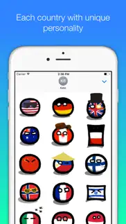 countryball stickers for imessage iphone images 3