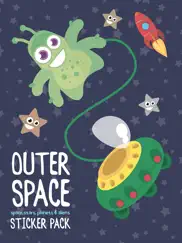 outer space sticker pack ipad images 1