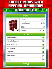 addons builder for minecraft pe iPad Captures Décran 4