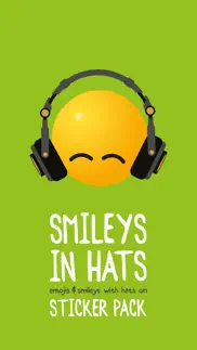 smileys in hats sticker pack iphone images 1