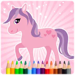 pony colouring and painting book logo, reviews