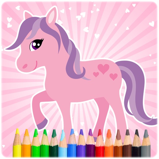 Pony Colouring and Painting Book app reviews download