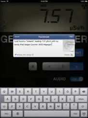 digital compteur geiger - prank radiation detector iPad Captures Décran 4