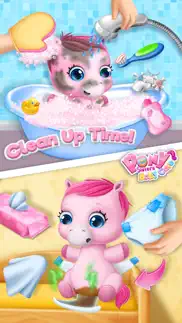 pony sisters baby horse care - babysitter daycare iphone images 3