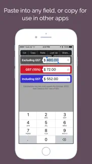 gst kiwi - new zealand goods and services tax calc iphone bildschirmfoto 3