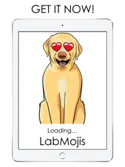 labmojis - labrador retriever emoji & stickers ipad images 1