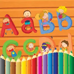 abc coloring alphabet learn paint for toddler kids logo, reviews