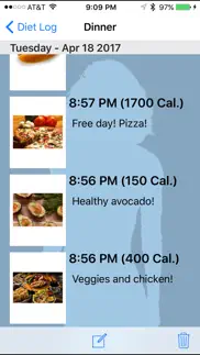 diet tracker lite iphone capturas de pantalla 2