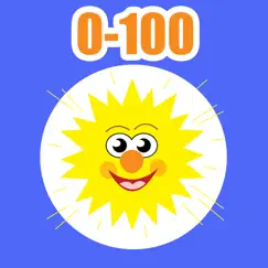 0 to 100 kids learn numbers flashcards logo, reviews