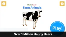 preschool games - farm animals by photo touch iphone images 1