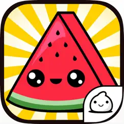 watermelon evolution food clicker logo, reviews