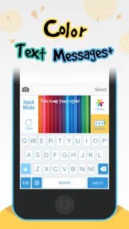 color text messages+ customize keyboard free now iphone images 1