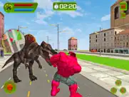 monster hero vs dinosaur - fight survival battle ipad images 3