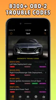 opel app iphone capturas de pantalla 1