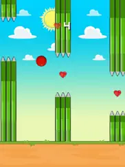 flappy red ball - tiny flying ipad images 3