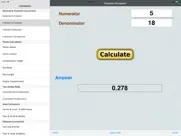 decimal to fraction converter+ ipad images 1