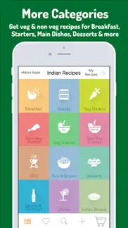 popular indian recipes iPhone Captures Décran 2