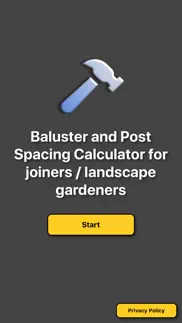 baluster post space calculator iphone images 4
