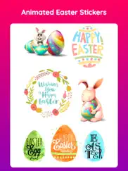 animated happy easter stickers ipad images 1