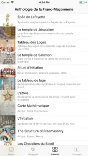 franc-maçonnerie (anthologie) iPhone Captures Décran 2