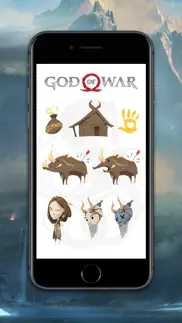 god of war stickers iphone capturas de pantalla 3