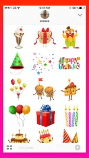 happy birthday wish stickers iphone images 3