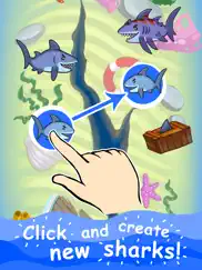 angry shark evolution clicker iPad Captures Décran 2