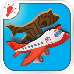 puzzingo planes puzzles games logo, reviews