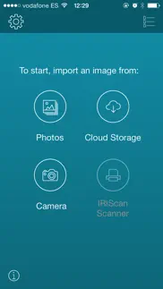 iriscan to cloud iphone capturas de pantalla 2