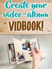 vidbook - photo book creator ipad images 1