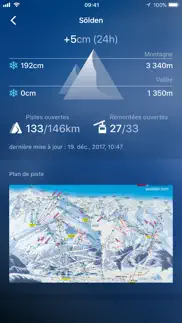 enneigement ski app iPhone Captures Décran 2