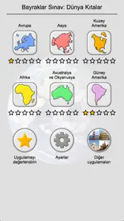 bayraklar sınav: dünya kıtalar iphone resimleri 3